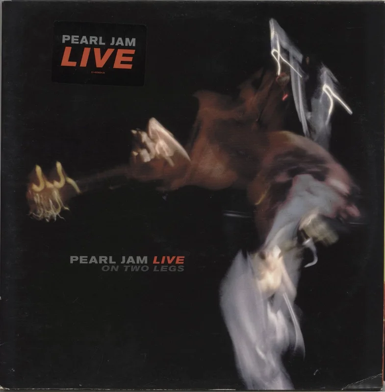 Pearl Jam Live On Two Legs - VG UK 2-LP vinyl set