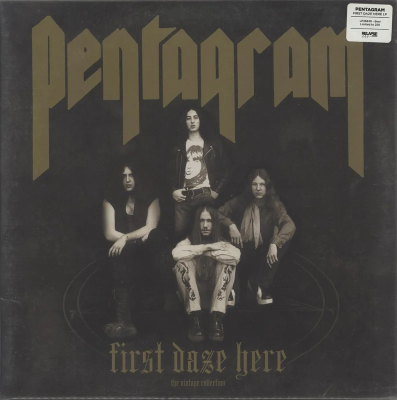Pentagram First Daze Here: The Vintage Collection - Yellow Beer Vinyl US Vinyl LP