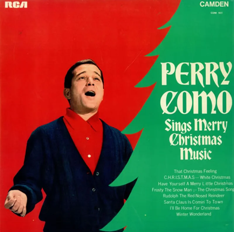 Perry Como Sings Merry Christmas Music UK Vinyl LP
