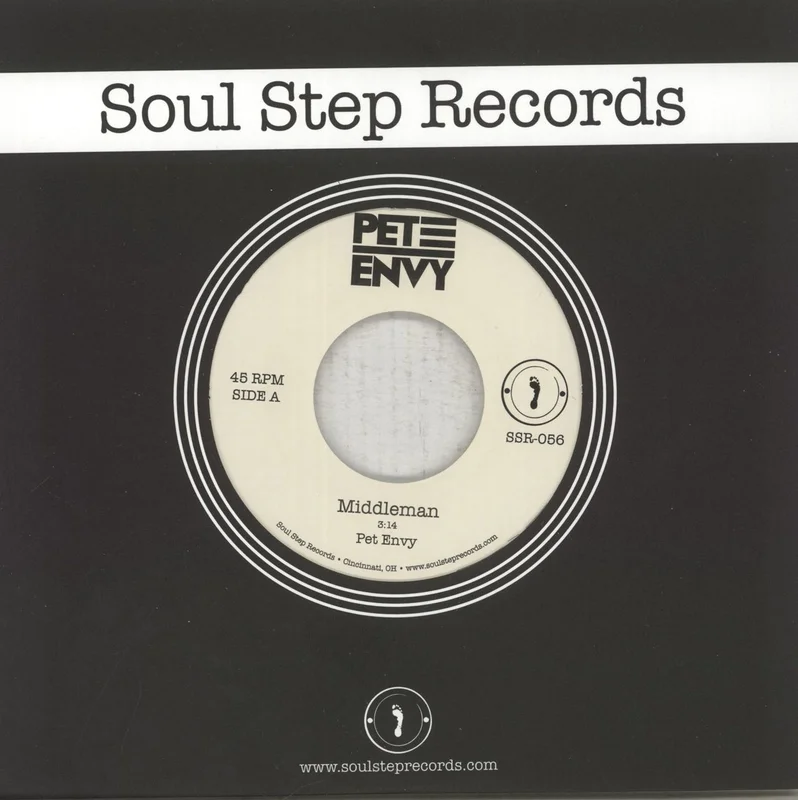 Pet Envy Middleman - Multi Colour Vinyl US 7" vinyl
