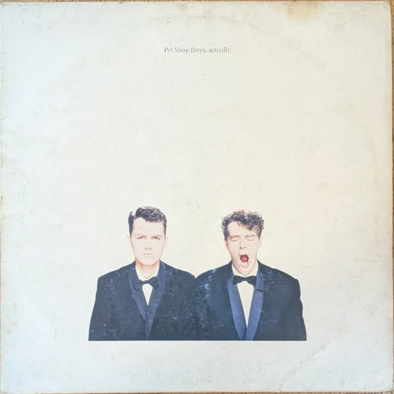 Pet Shop Boys - Actually ( (Used Vinyl - VG) RM Marketplace