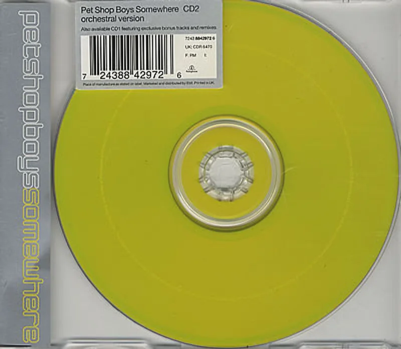 Pet Shop Boys Somewhere UK 2-CD single set