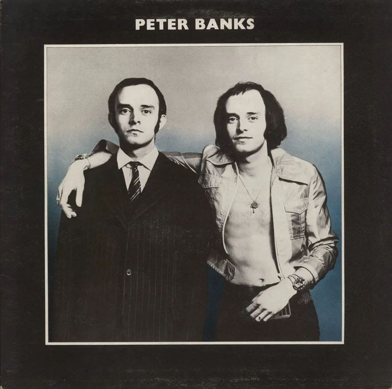 Peter Banks Peter Banks - Factory Sample Sticker UK Vinyl LP