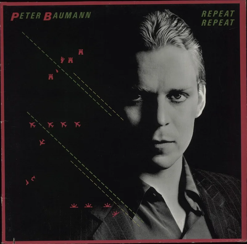 Peter Baumann Repeat Repeat German Vinyl LP