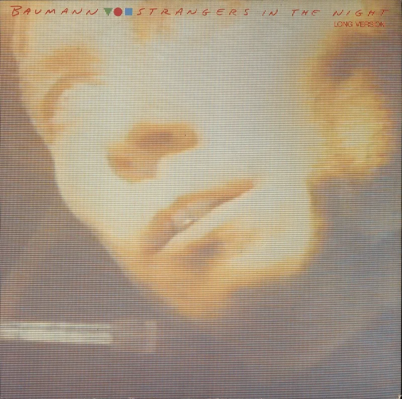 Peter Baumann Strangers In The Night UK 12" vinyl