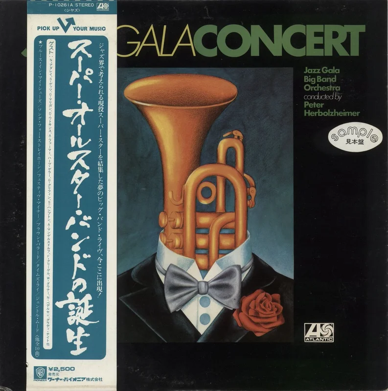 Peter Herbolzheimer Jazz Gala Concert Japanese Promo Vinyl LP