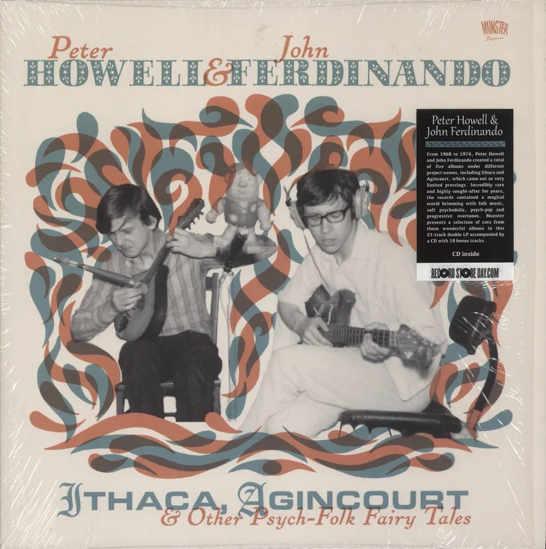 Peter Howell & John Ferdinando Ithaca, Agincourt & Other Psych-Folk Fairy Tales - Shrink UK 2-LP vinyl set