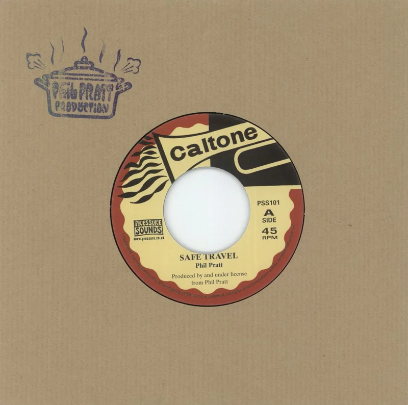 Phil Pratt Safe Travel UK 7" vinyl