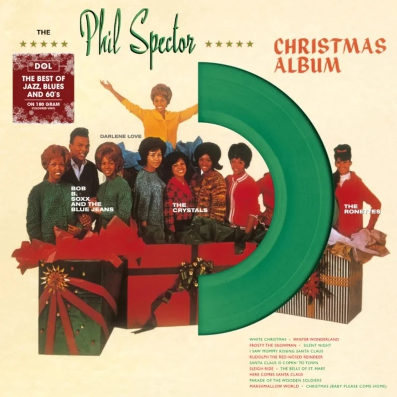 Phil Spector The Phil Spector Christmas Album - 180 Gram Green Vinyl - Sealed UK Vinyl LP