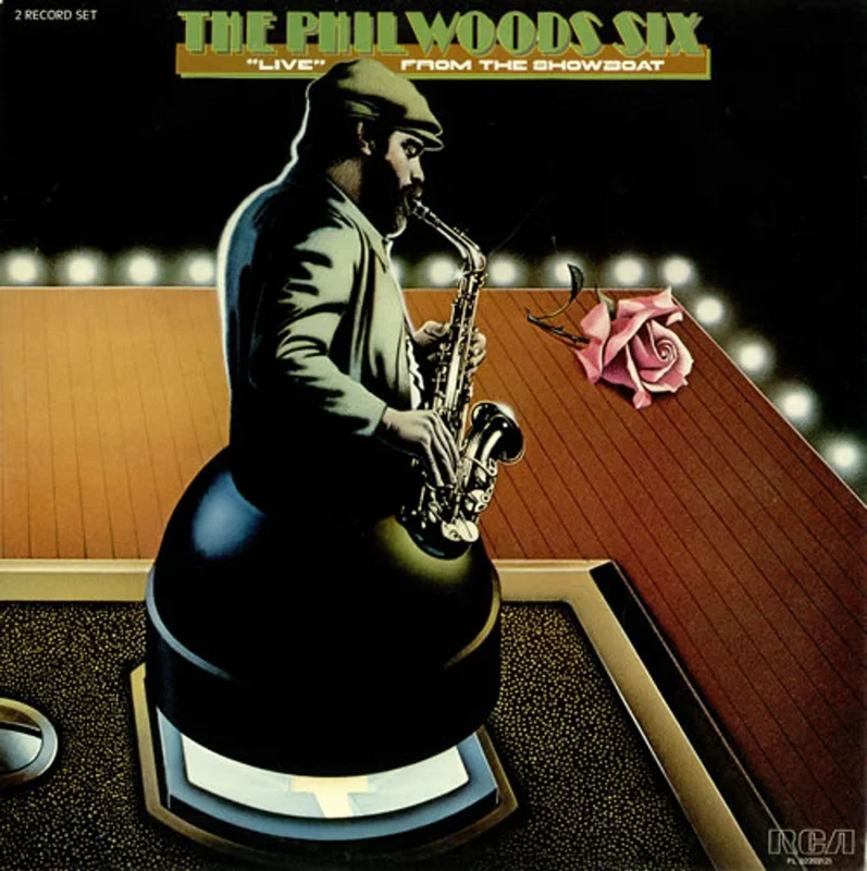 Phil Woods Live From The Showboat UK 2-LP vinyl set