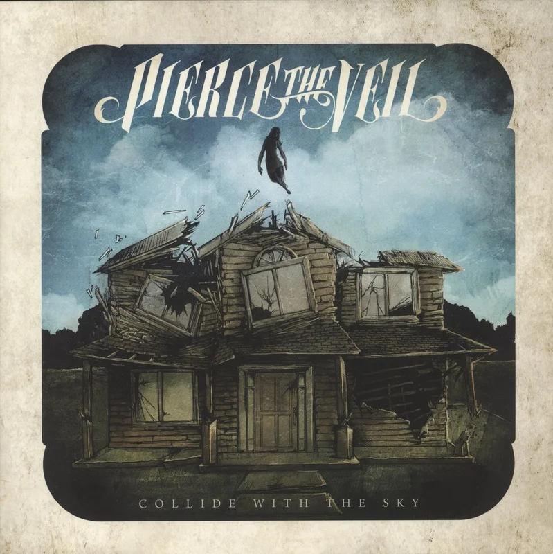 Pierce The Veil Collide With The Sky - Pink Vinyl - EX US Vinyl LP