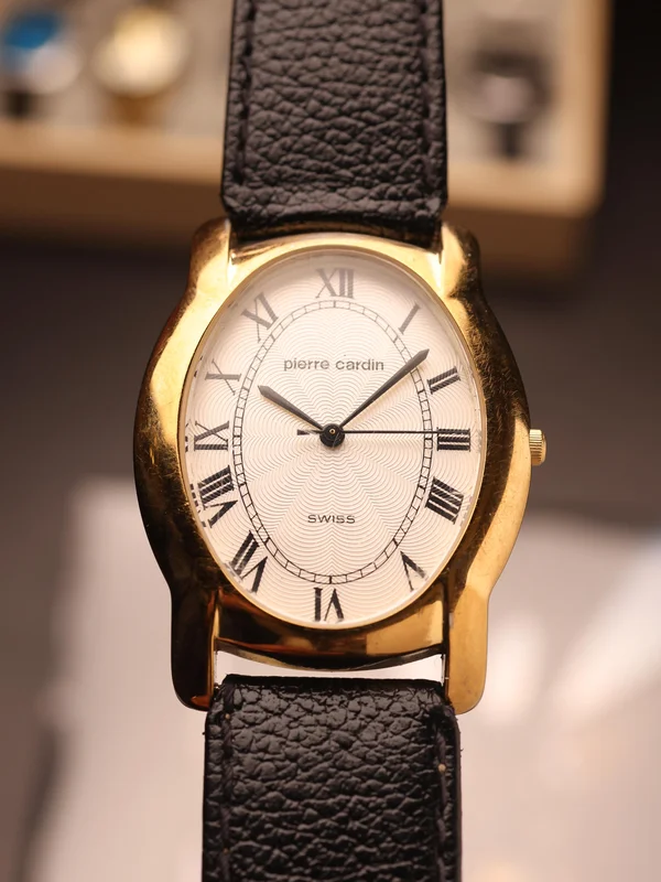 Pierre Cardin (Ref. 52251) (38mm x 33mm; Quartz) - Guilloch Pattern