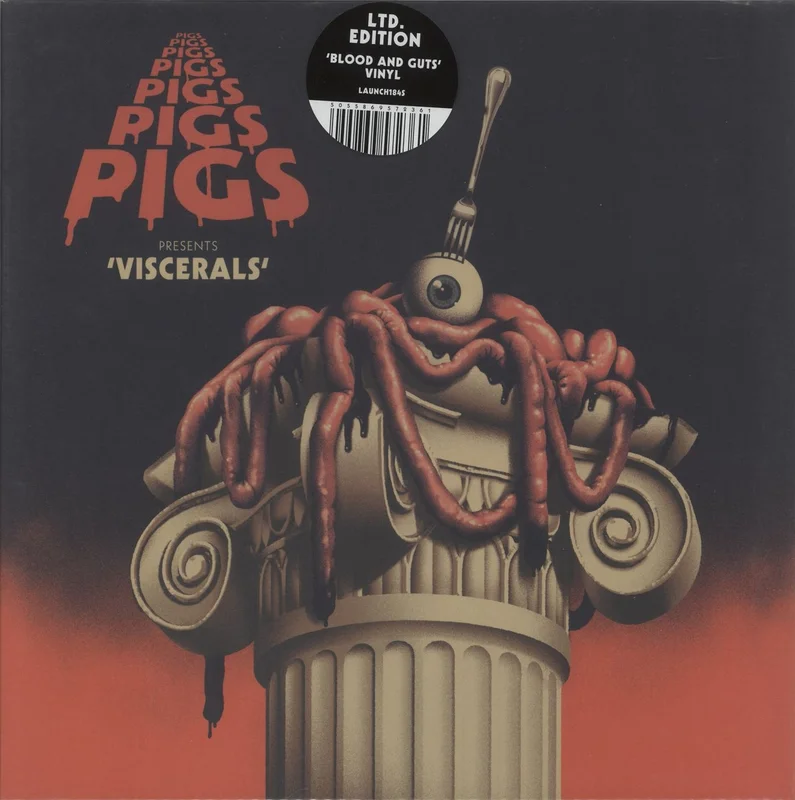 Pigs Pigs Pigs Pigs Pigs Pigs Pigs Viscerals - Blood And Guts Vinyl + CD UK Vinyl LP