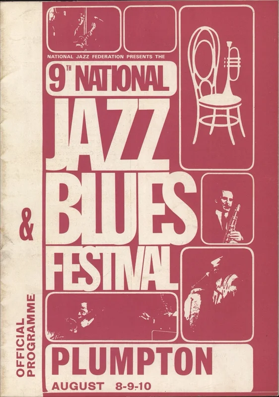 Pink Floyd 9th National Jazz & Blues festival 1969 UK Tour programme