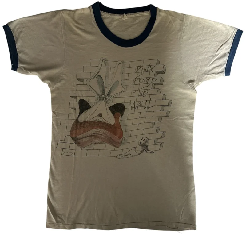 Pink Floyd The Wall - Vintage Original UK T-shirt