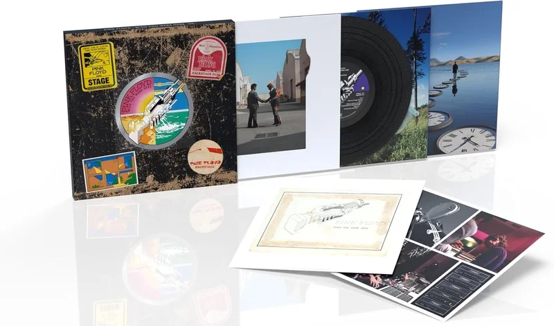 Pink Floyd Wish You Were Here (50th Anniversary) - 3-LP Edition + Rarities 1 & 2 - Sealed UK 3-LP vinyl set