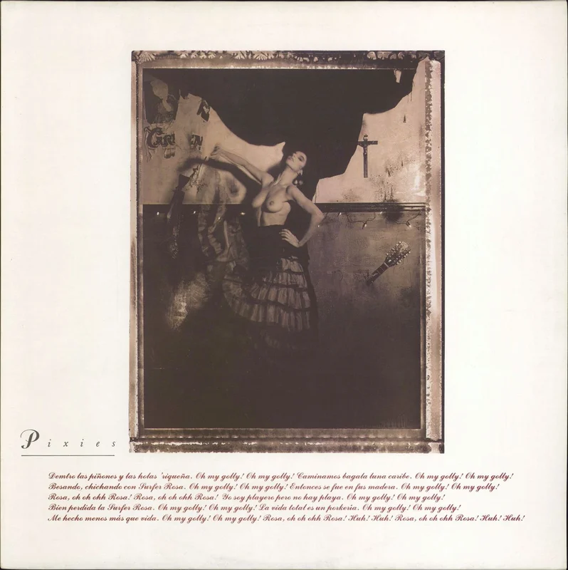Pixies Surfer Rosa - Smooth sleeve + Inner UK Vinyl LP