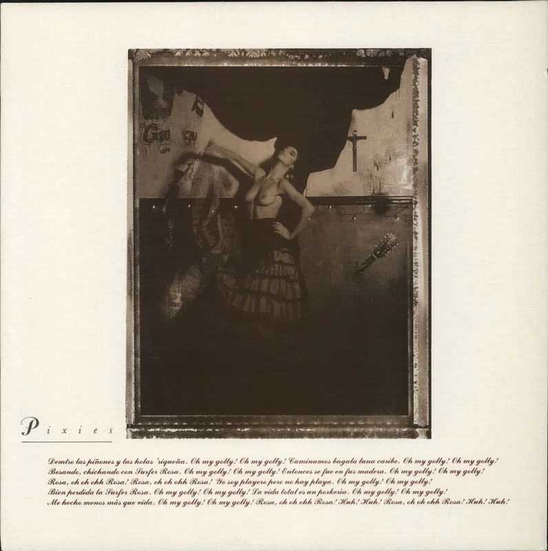 Pixies Surfer Rosa - Smooth sleeve UK Vinyl LP