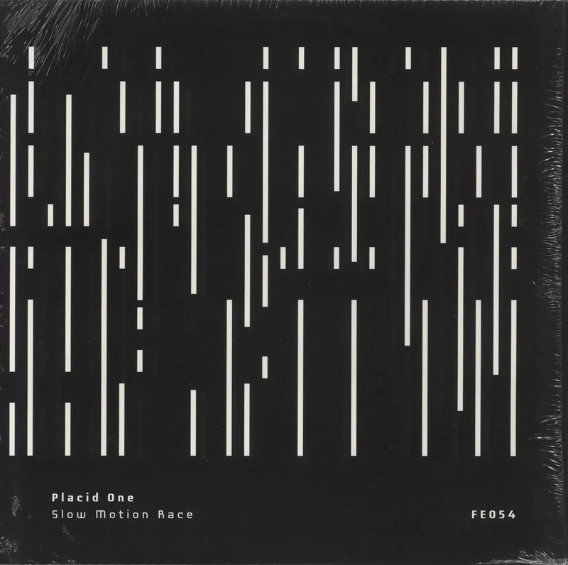 Placid One Slow Motion Race - Clear Vinyl UK 12" vinyl