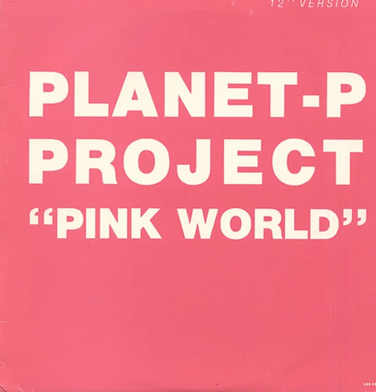 Planet P Pink World US Promo 12" vinyl