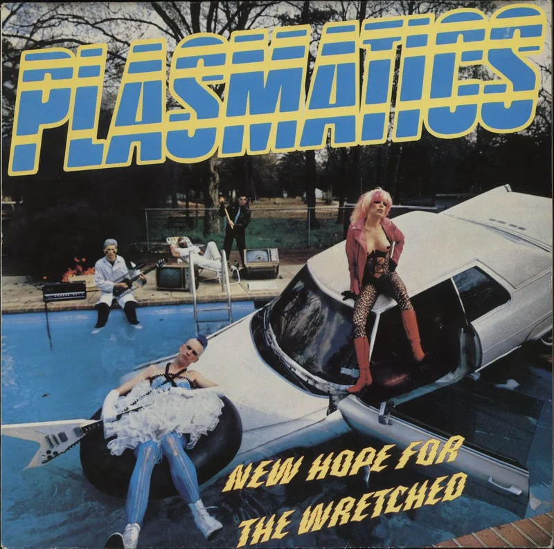 Plasmatics New Hope For The Wretched - Purple Marbled Vinyl German Vinyl LP