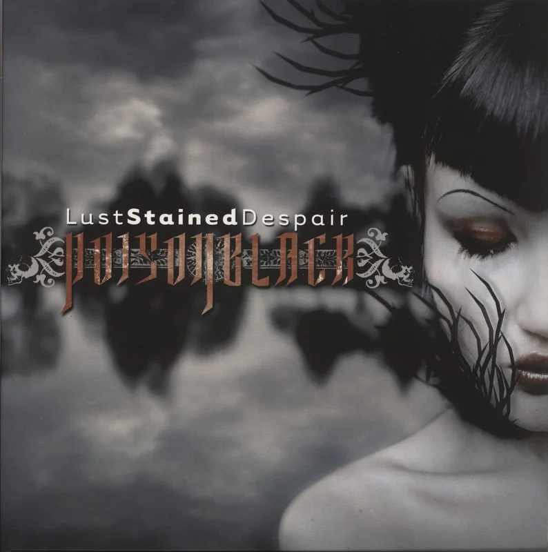 Poisonblack Lust Stained Despair - Blue/Black Splatter Vinyl US Vinyl LP