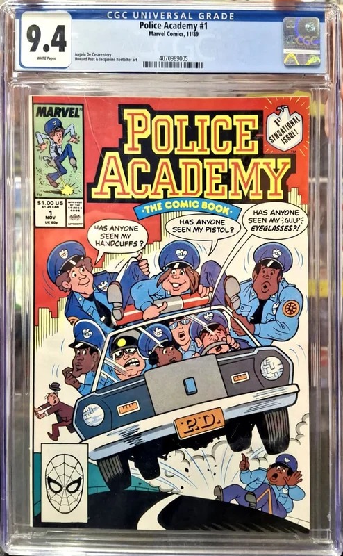 Police Academy #1 [CGC 9.4] [Comic book]