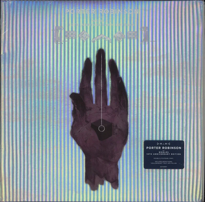 Porter Robinson Worlds 10th Anniversary Edition - White Pearl US 2-LP vinyl set