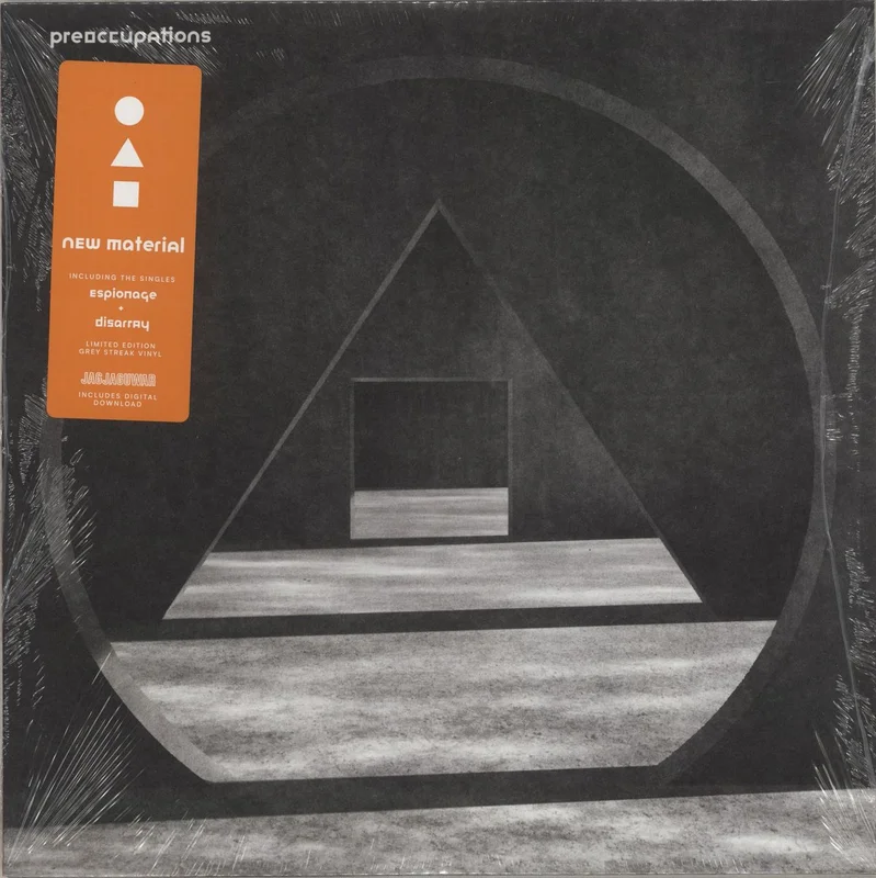 Preoccupations New Material - Grey Vinyl - Sealed US Vinyl LP