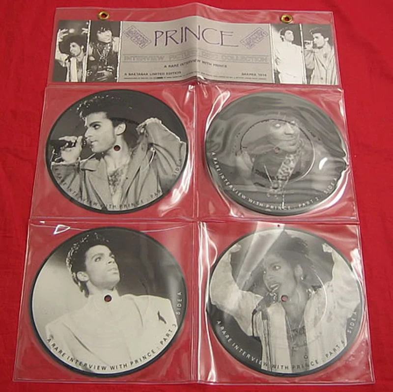Prince A Rare Interview With Prince UK 7" picture disc