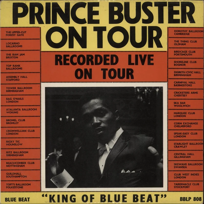 Prince Buster Prince Buster On Tour - EX UK Vinyl LP