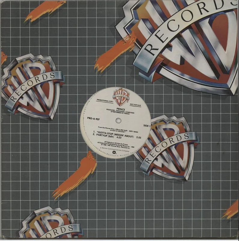 Prince Gotta Stop (Messin' About) US Promo 12" vinyl