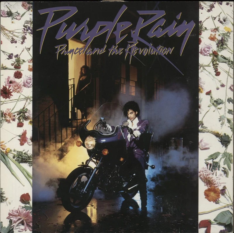 Prince Purple Rain + Insert - EX German Vinyl LP