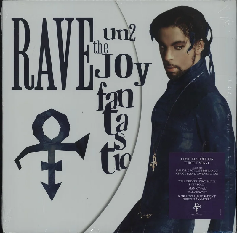 Prince Rave Un2 The Joy Fantastic - Purple vinyl - Sealed US 2-LP vinyl set