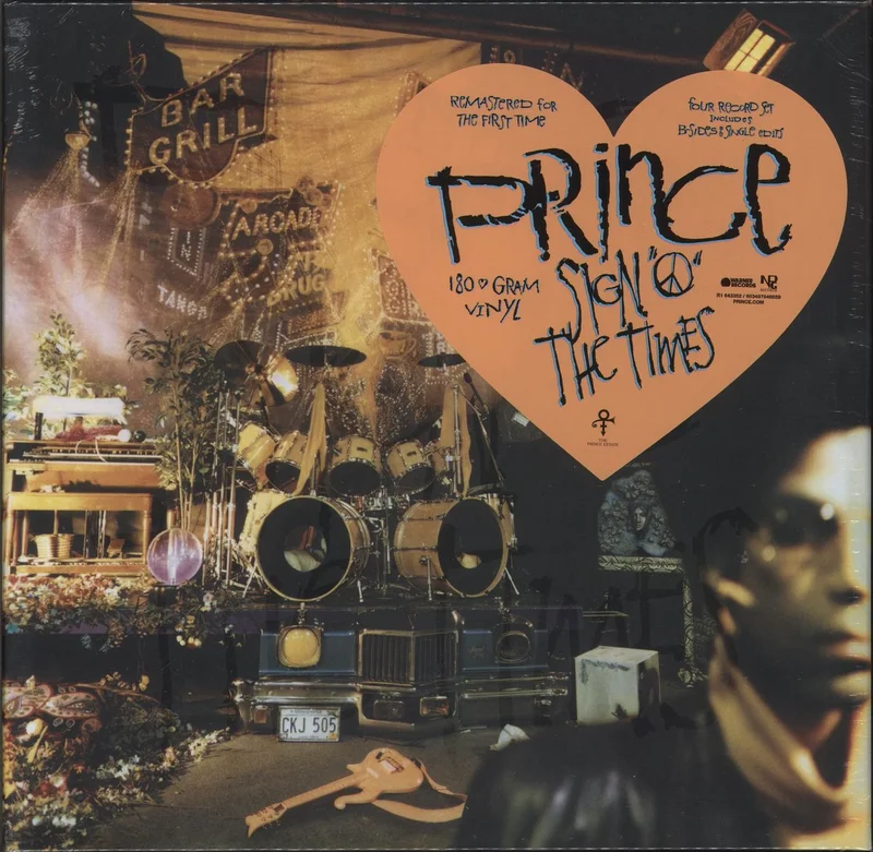 Prince Sign 'O' The Times - 180 gram Vinyl - 2020 Remastered - Sealed UK Vinyl box set