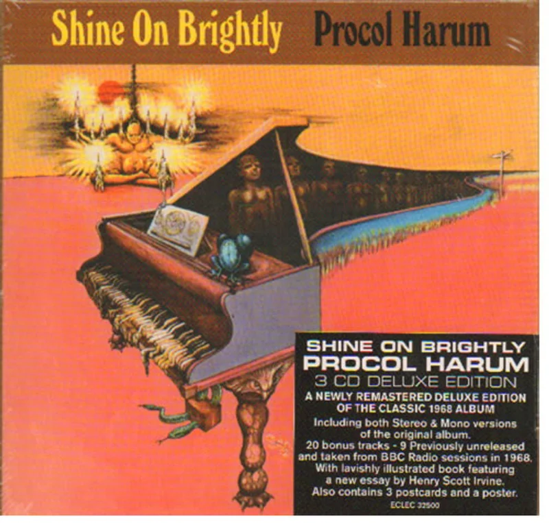 Procol Harum Shine On Brightly - Sealed Deluxe Edition UK 3-CD set