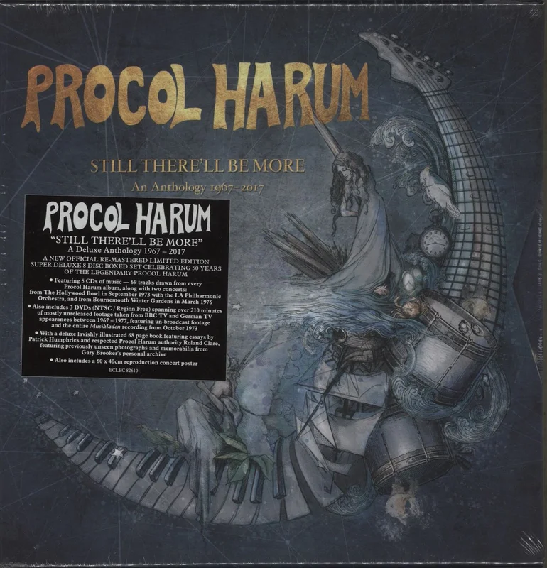 Procol Harum Still There'll Be More - An Anthology 1967-2017 UK Cd album box set
