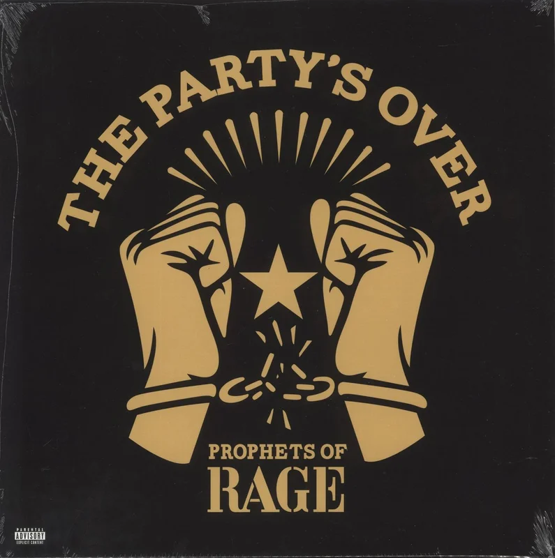 Prophets Of Rage The Party's Over - Red Vinyl - Sealed UK 12" vinyl