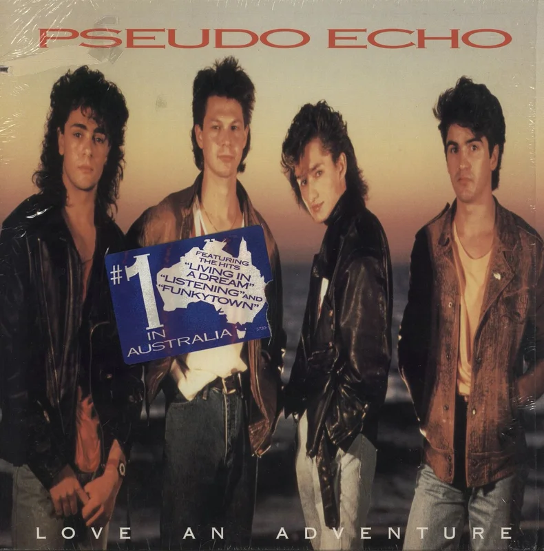 Pseudo Echo Love An Adventure - Shrink US Vinyl LP