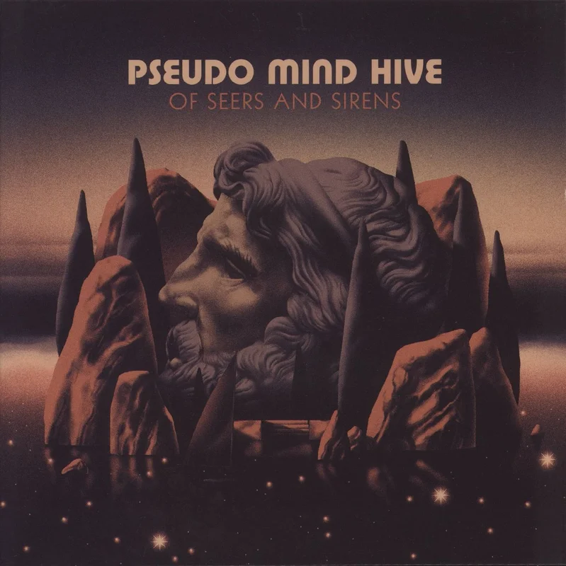 Pseudo Mind Hive Of Seers & Sirens - Transparent Red and White Splatter Vinyl Australian Vinyl LP