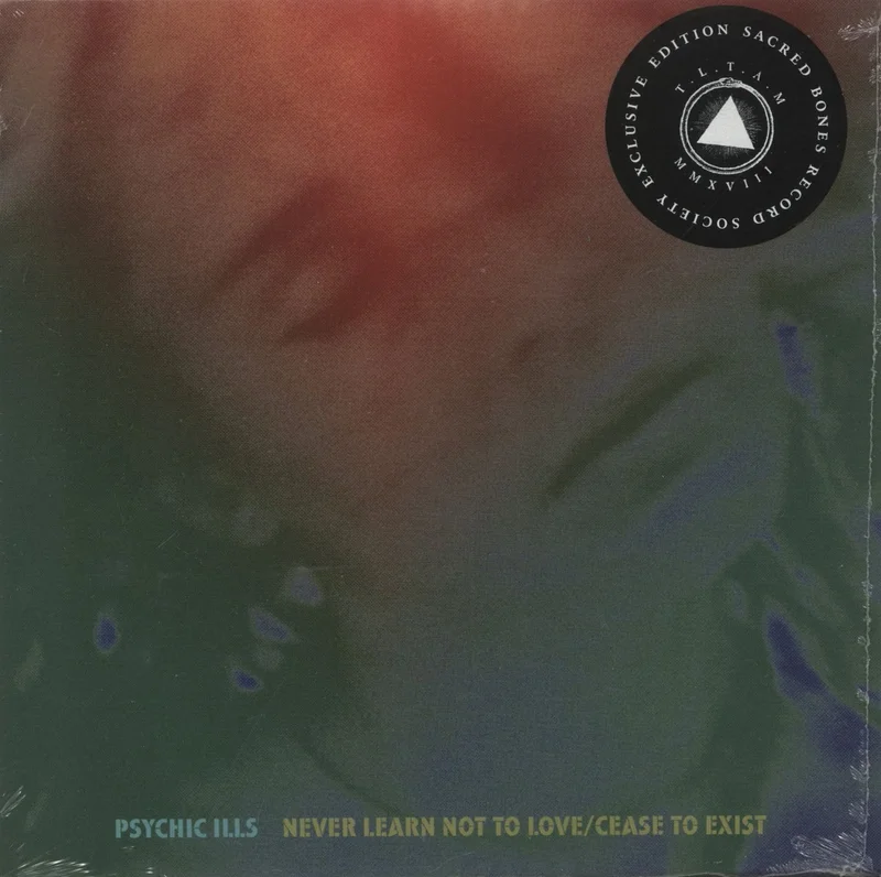 Psychic Ills  Never Learn Not to Love / Cease to Exist - Green Vinyl + Cassette - Sealed US 7" vinyl