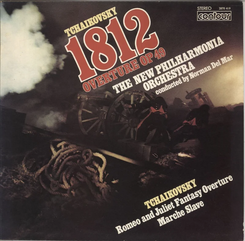 Pyotr Ilyich Tchaikovsky 1812 Overture Op 49 UK Vinyl LP
