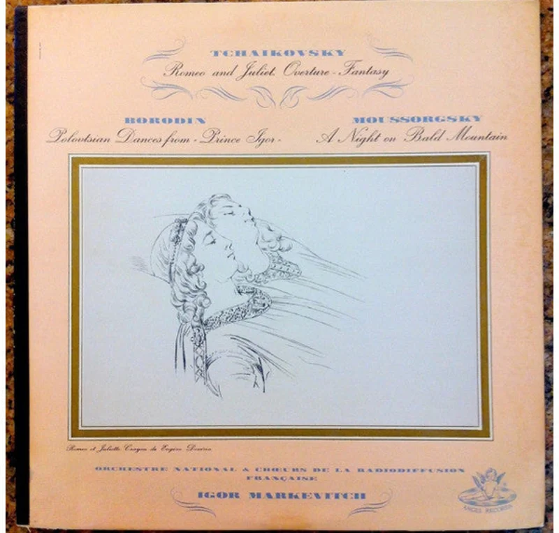 Pyotr Ilyich Tchaikovsky, Alexander Borodin, Modest Mussorgsky, Igor Markevitch, Orchestre National De La R.T.F. - "Romeo And Juliet" Overture - Fantasy Overture / Polovtsian Dances From "Prince Igor" / A Night On Bald Mountain