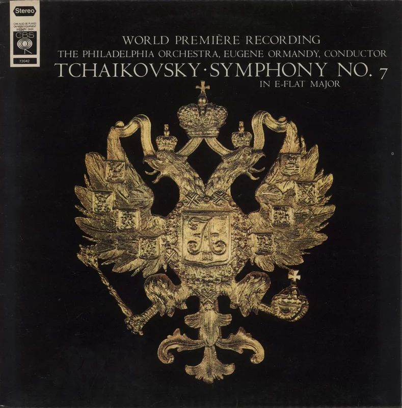 Pyotr Ilyich Tchaikovsky Tchaikovsky: Symphony No. 7 In E-Flat Major UK Vinyl LP
