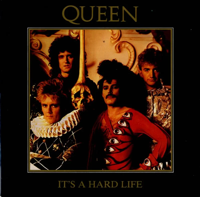 Queen It's A Hard Life - 1st - Inj UK 7" vinyl