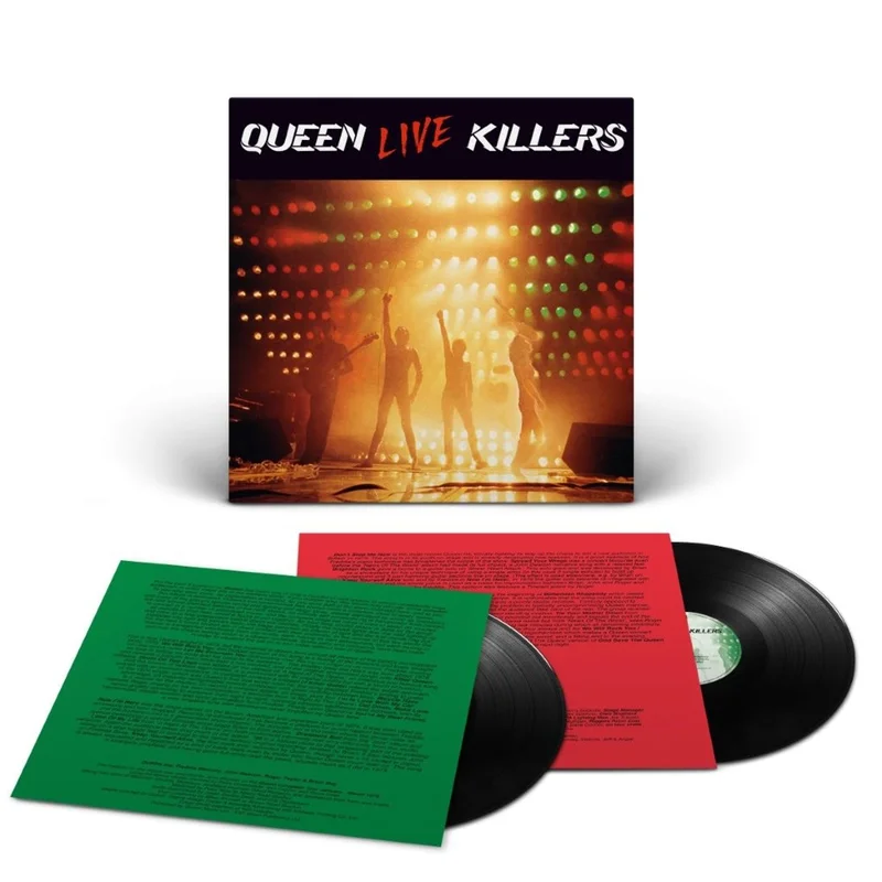 Queen Live Killers - 180 Gram Heavyweight Black Vinyl - Sealed UK 2-LP vinyl set