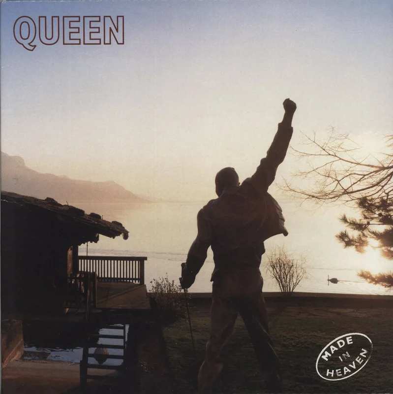 Queen Made In Heaven - Black Vinyl + Misprint inner - EX UK Vinyl LP