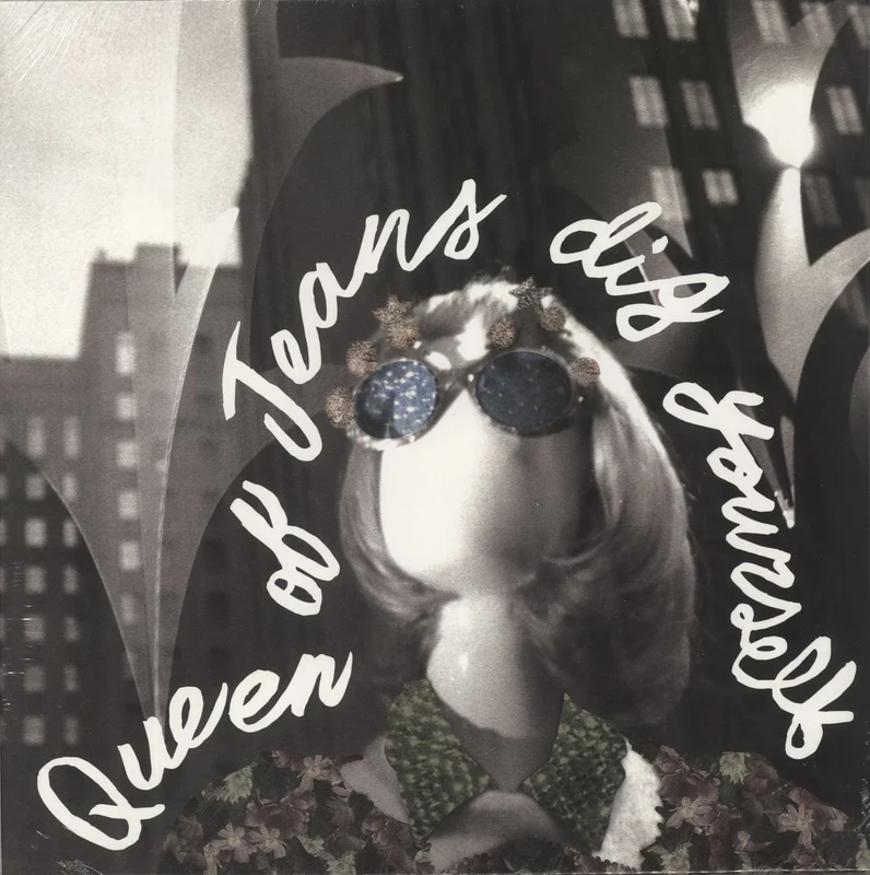 Queen Of Jeans Dig Yourself - Clear W/ Blue, Green & Black Splatter Vinyl US Vinyl LP