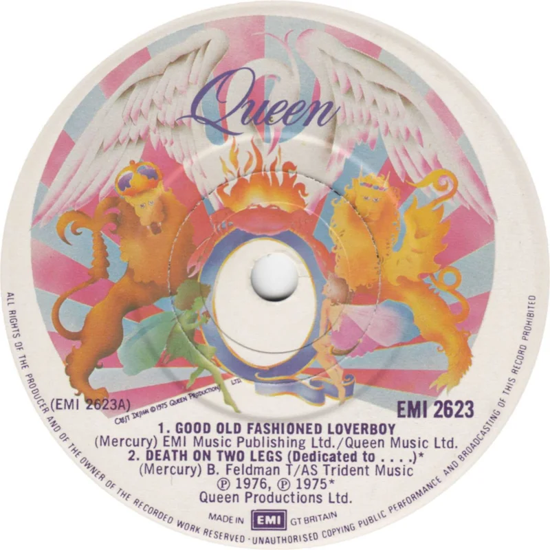 Queen Queen's First EP - Solid UK 7" vinyl