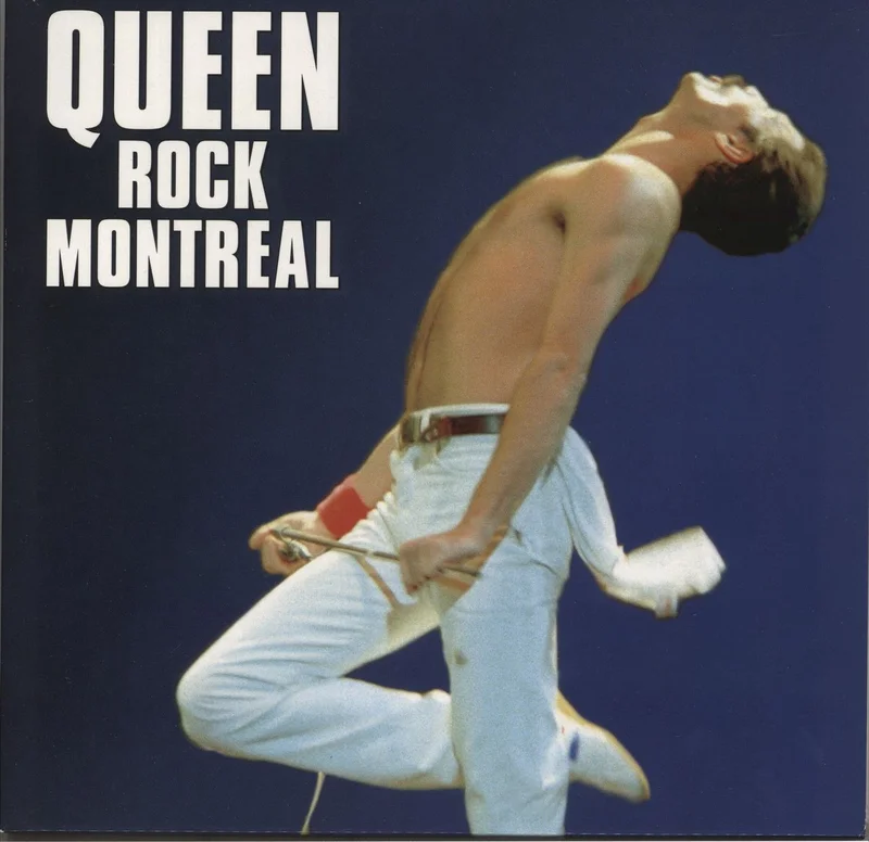 Queen Rock Montreal - Blue Vinyl UK 3-LP vinyl set